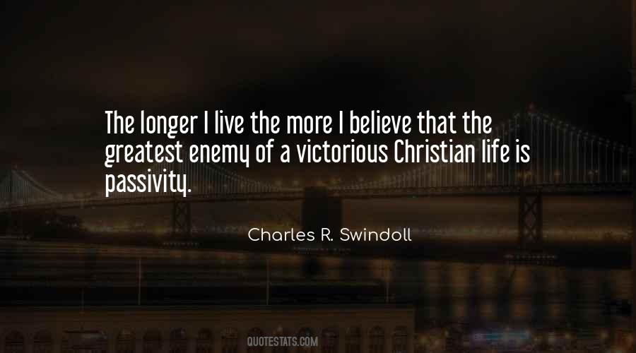 Quotes About Christian Life #1154069