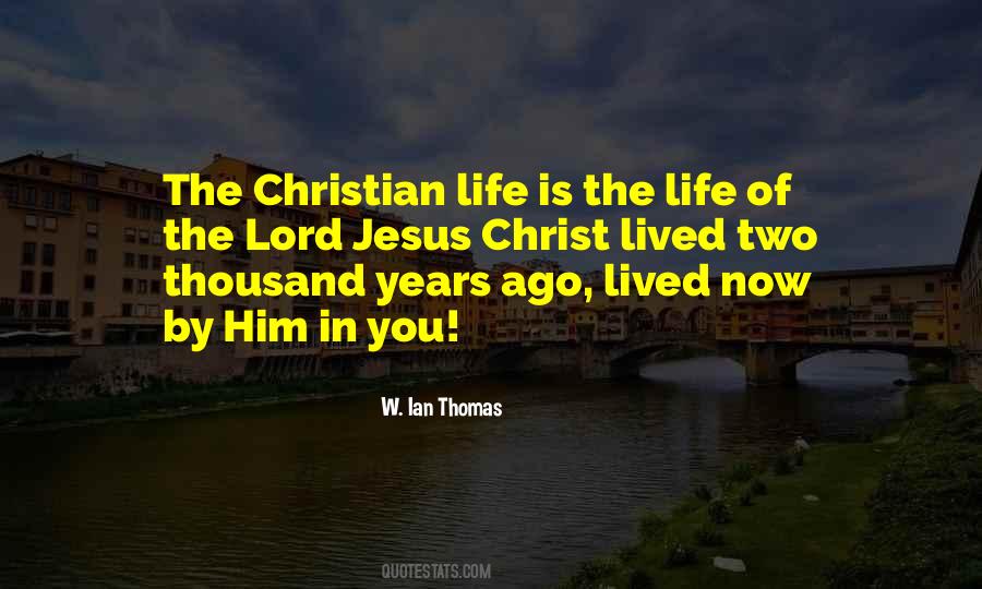 Quotes About Christian Life #1211490