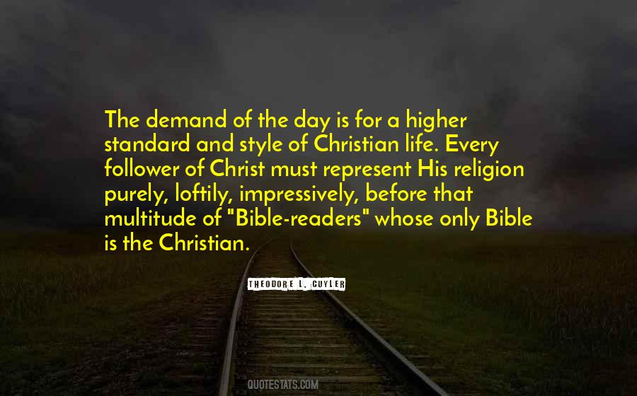 Quotes About Christian Life #1858670