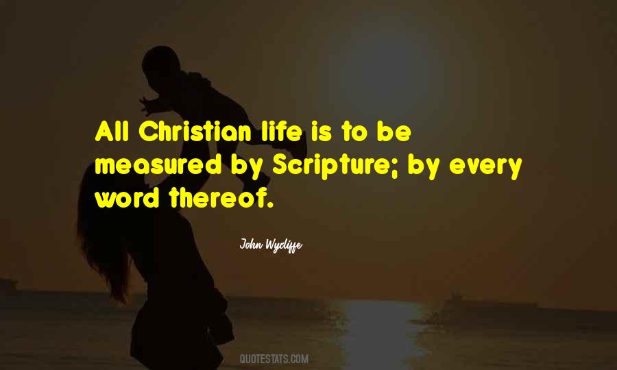 Quotes About Christian Life #976692