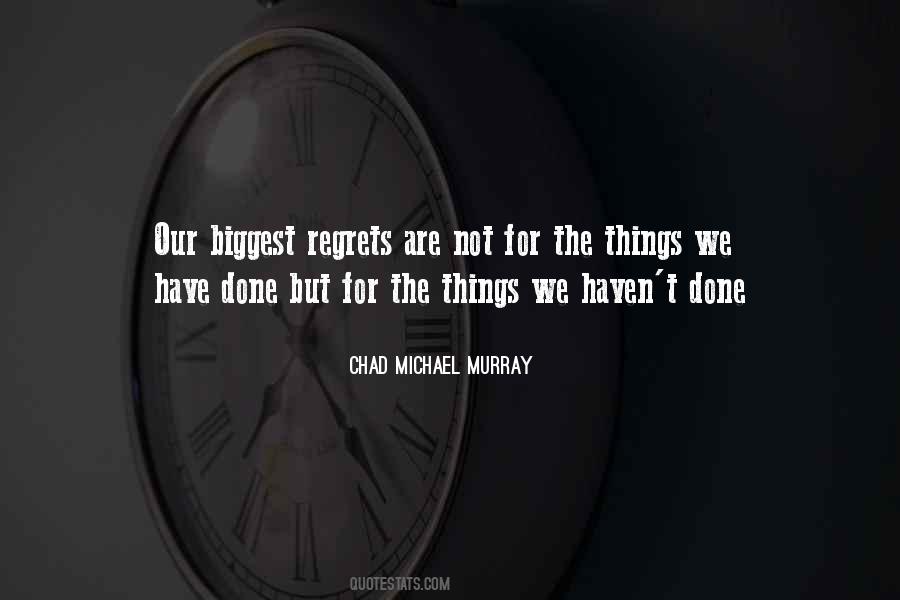 Quotes About Things We Regret #1013412
