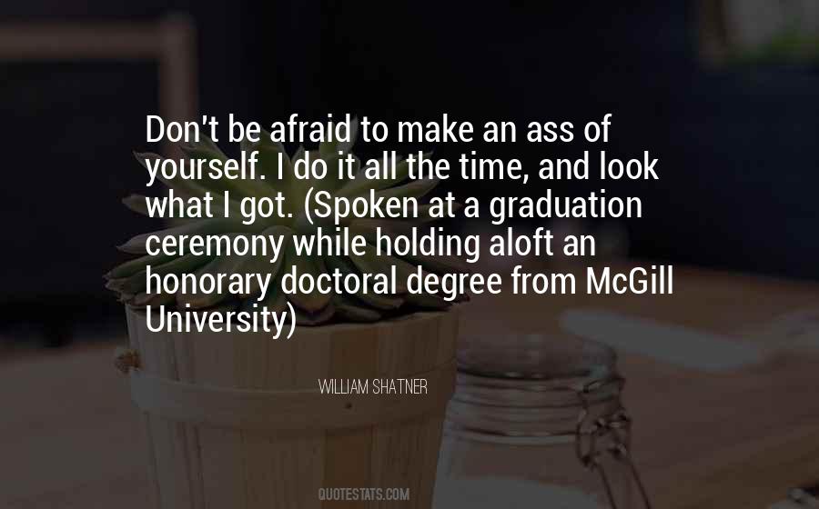 Quotes About University Degree #1082574
