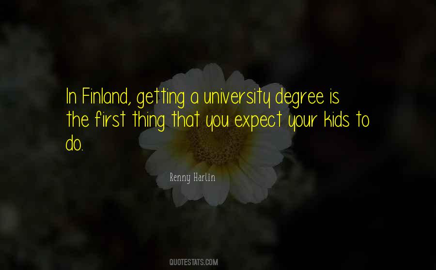 Quotes About University Degree #1191705