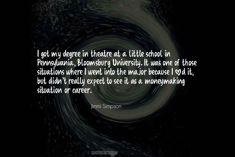 Quotes About University Degree #1404194