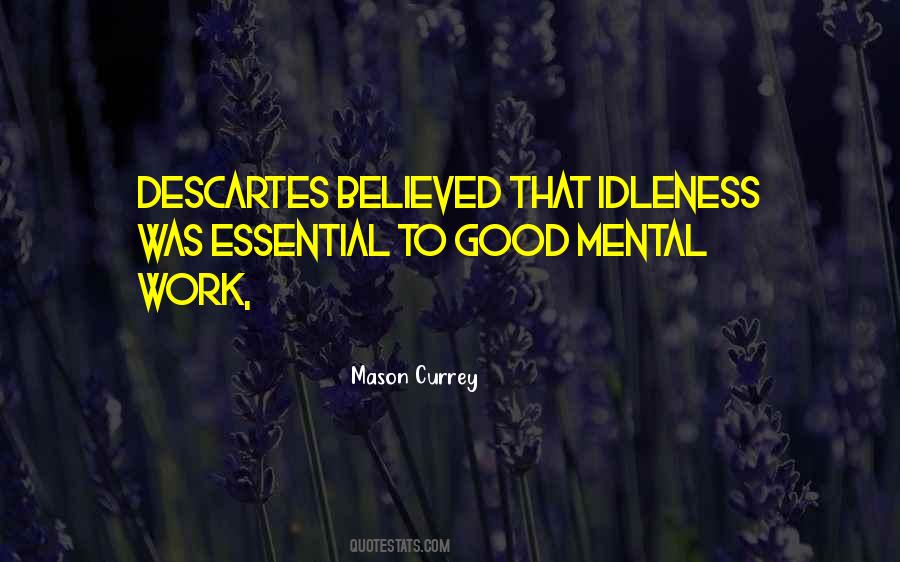 Quotes About Descartes #1297475