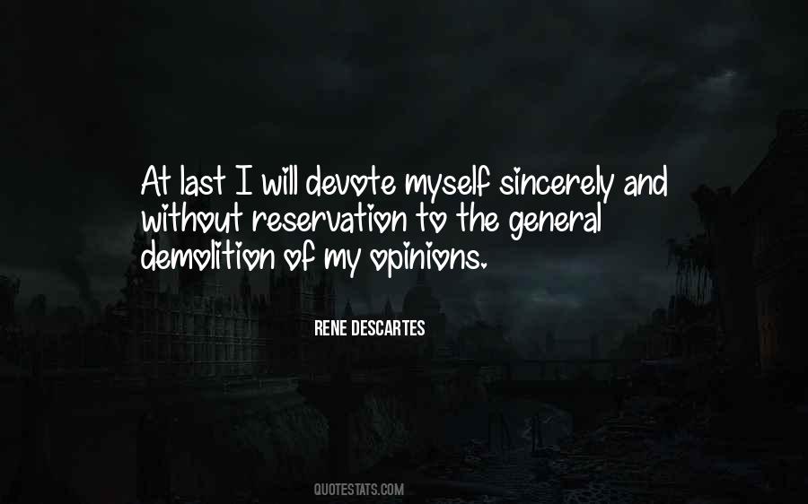 Quotes About Descartes #172442