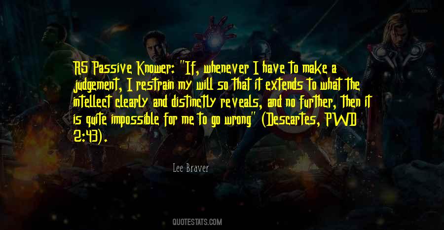 Quotes About Descartes #182697