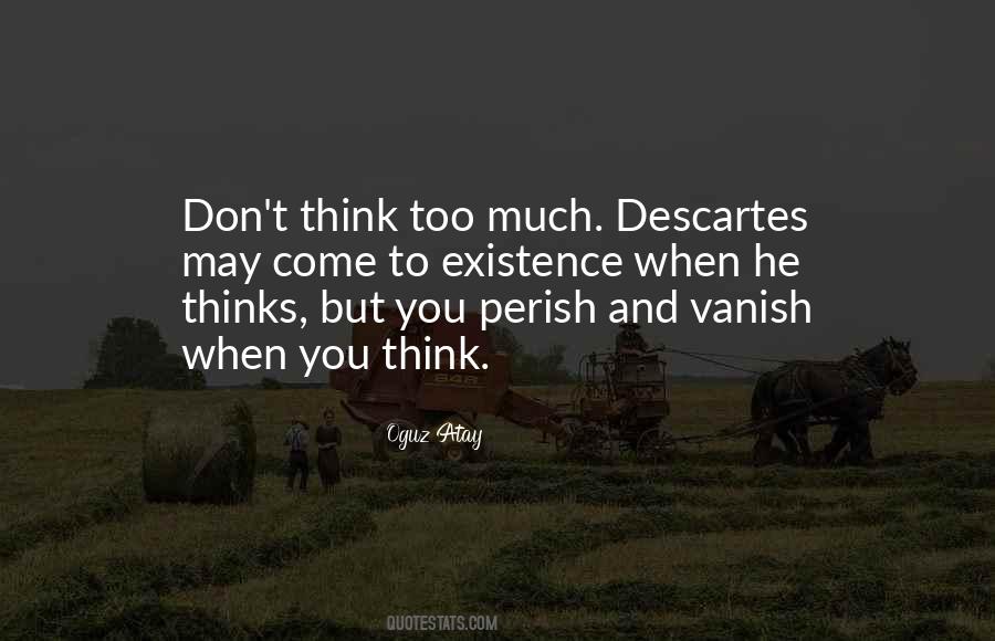 Quotes About Descartes #734826