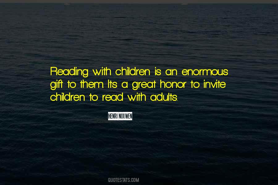 Gift Of Reading Quotes #570521