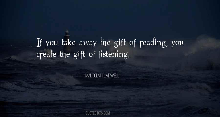 Gift Of Reading Quotes #779346
