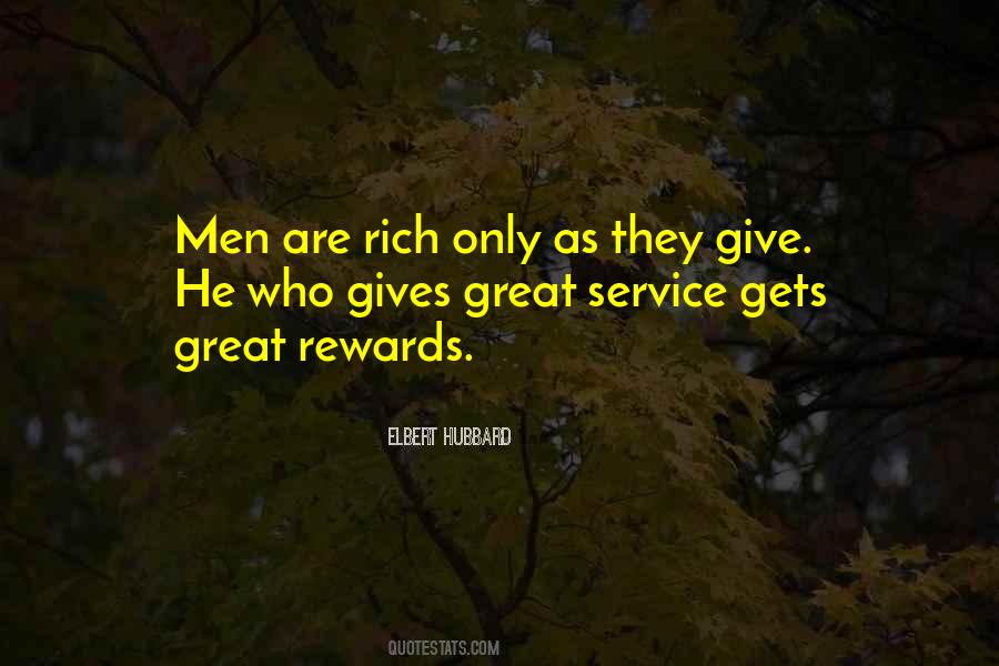 Quotes About Rewards #1241447