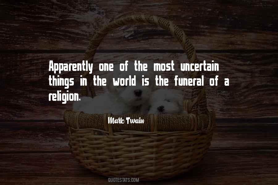Mark Twain Religion Quotes #1165100