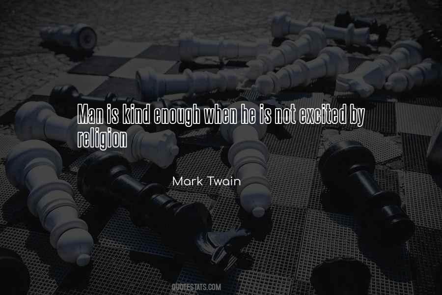 Mark Twain Religion Quotes #1173958