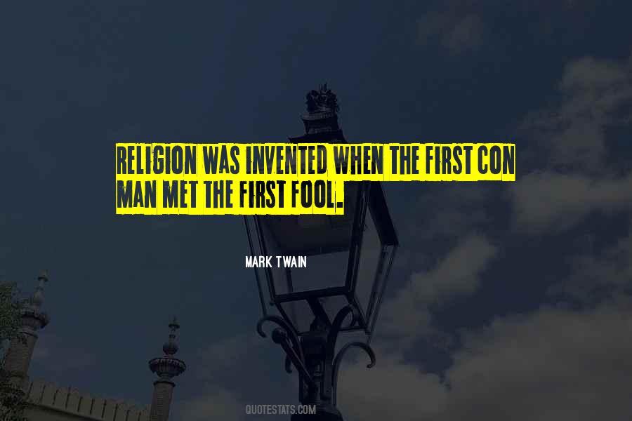 Mark Twain Religion Quotes #1782279