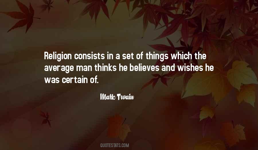 Mark Twain Religion Quotes #978846