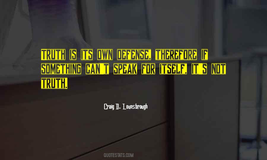 Standard Of Truth Quotes #151519