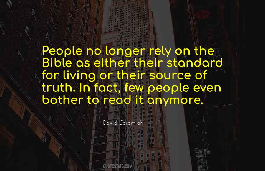 Standard Of Truth Quotes #403609