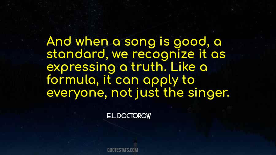 Standard Of Truth Quotes #567919