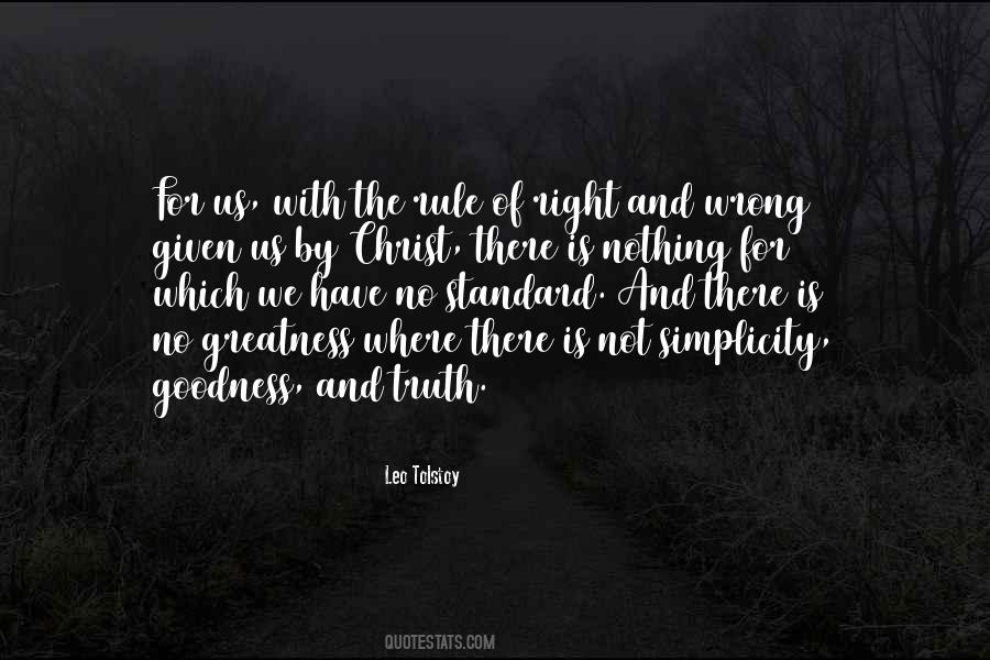 Standard Of Truth Quotes #585122
