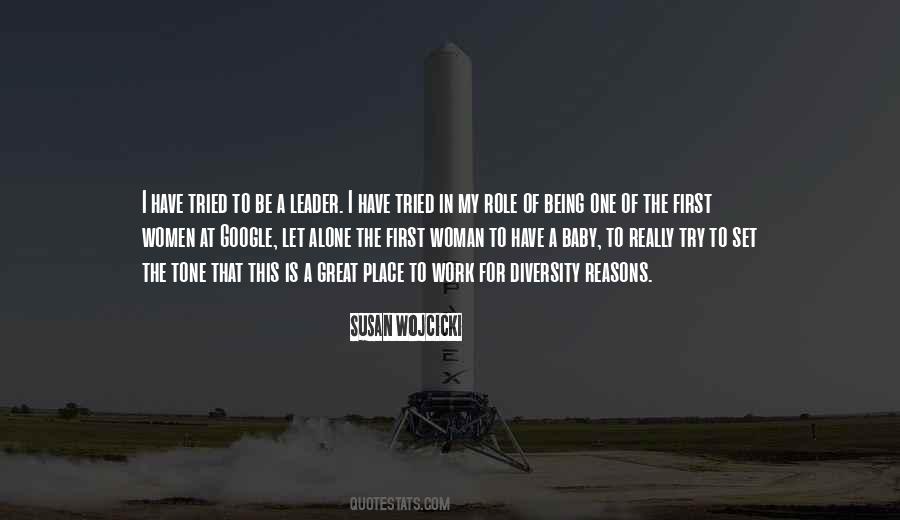 Quotes About A Woman Leader #490601