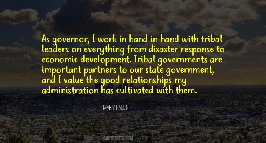 Quotes About Disaster Response #116684