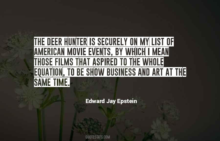 Quotes About Deer Hunters #1784360