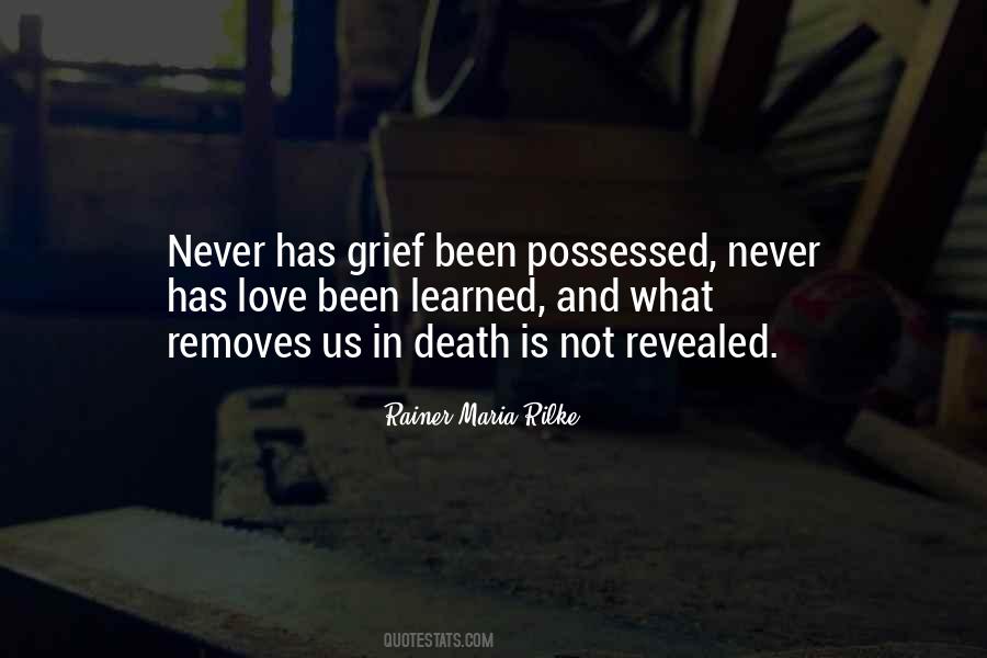 Death Love Grief Quotes #1774064