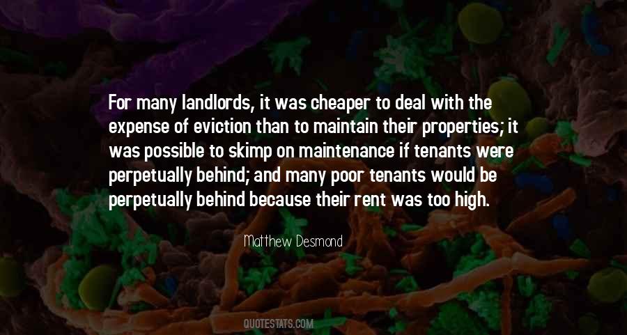 Quotes About Tenants #1532118