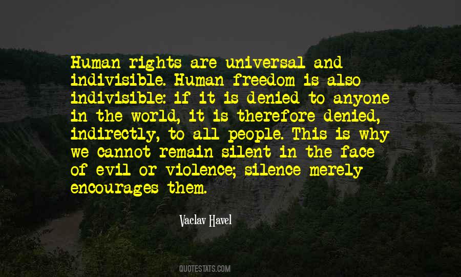 Quotes About Universal Human Rights #1017496