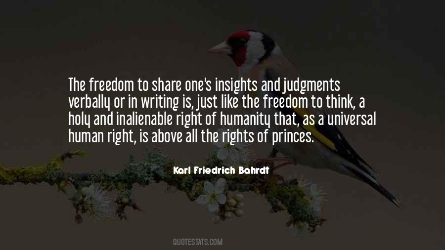 Quotes About Universal Human Rights #705205