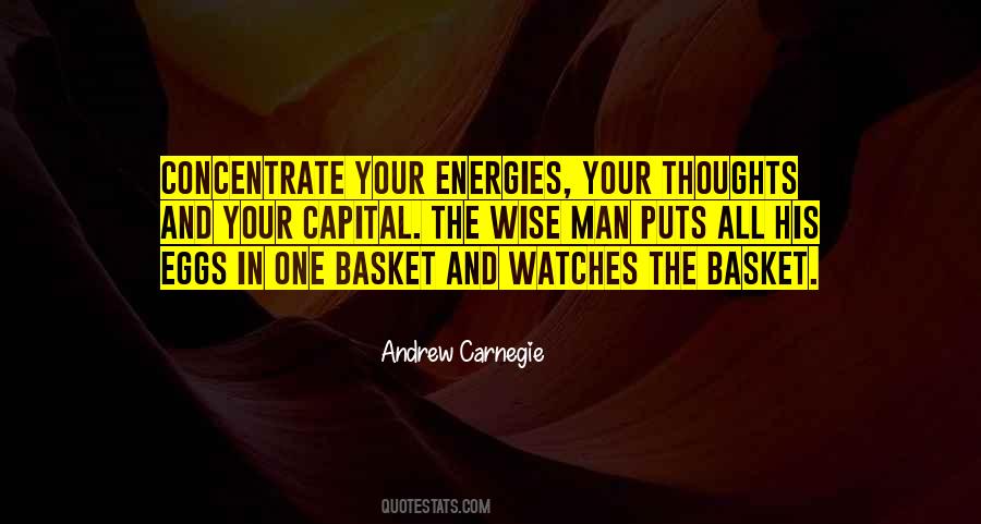 Quotes About Eggs In One Basket #1053959