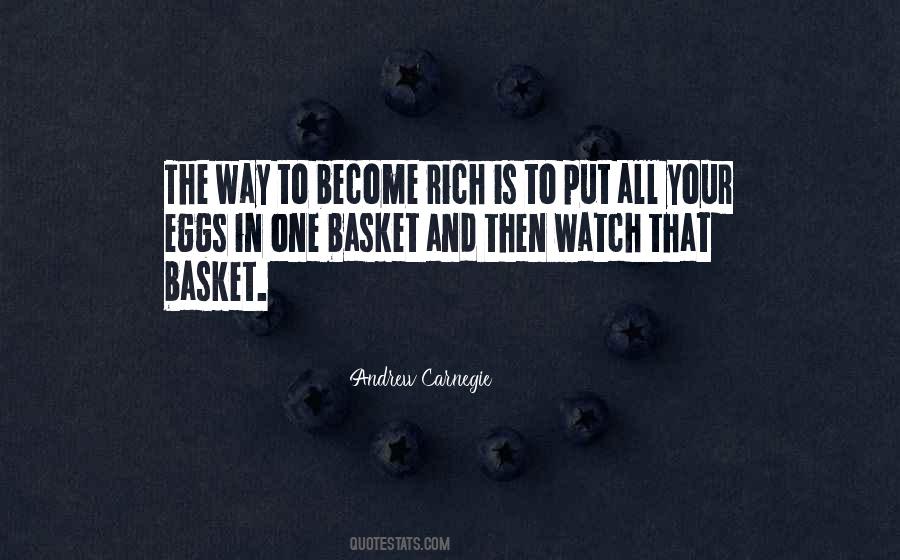 Quotes About Eggs In One Basket #1063638