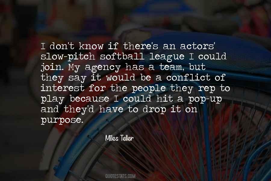 Quotes About Softball #1032661