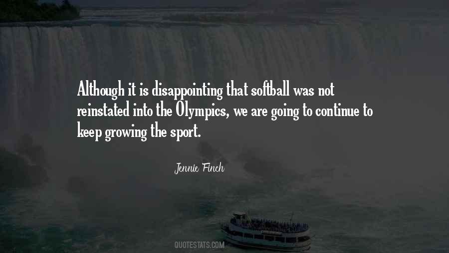 Quotes About Softball #1793577