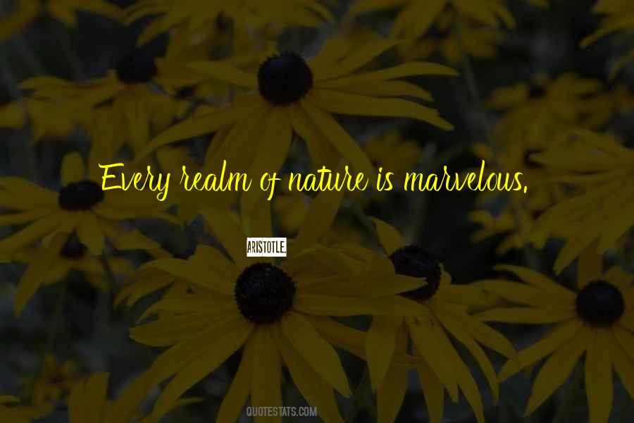 Marvelous Nature Quotes #301831