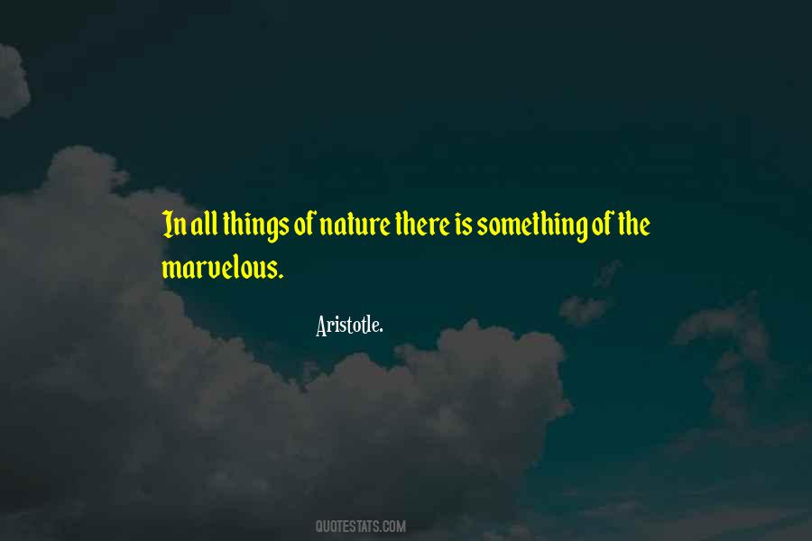 Marvelous Nature Quotes #898761