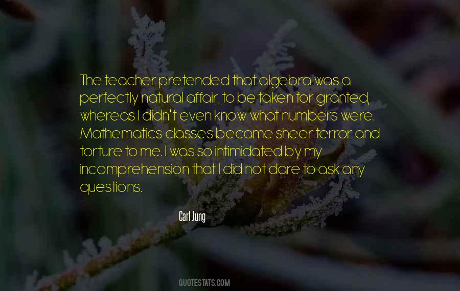 Quotes About Mathematics Teacher #325824