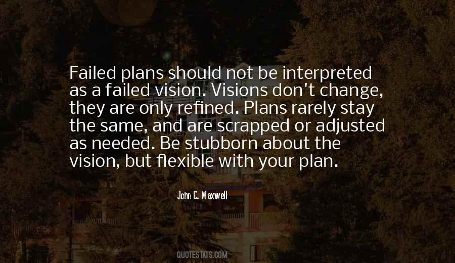Quotes About Vision And Change #1272265