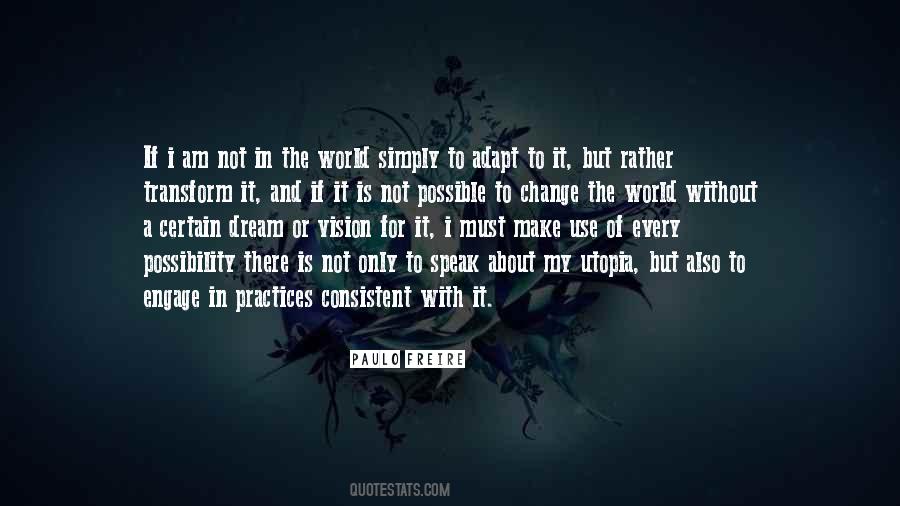 Quotes About Vision And Change #427591