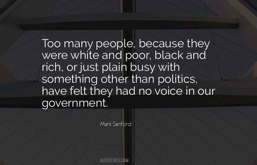 Quotes About Poor Government #1050447