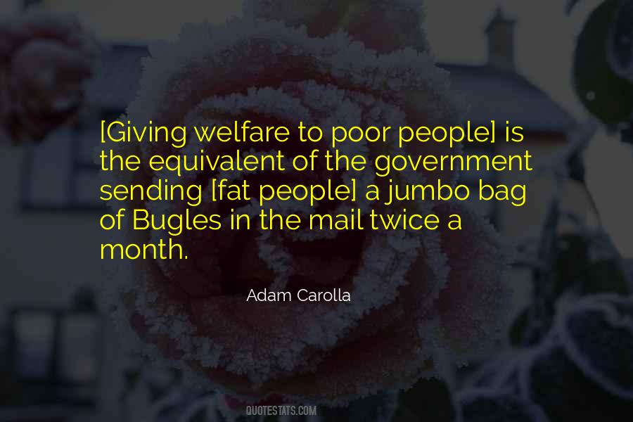 Quotes About Poor Government #454430