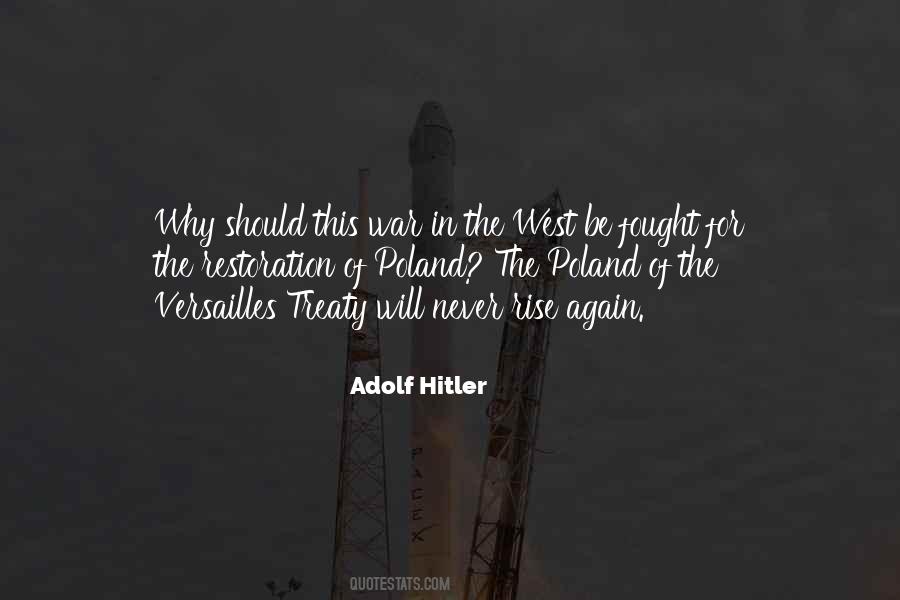Quotes About Versailles Treaty #1152491
