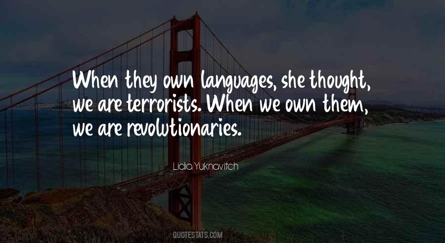 Quotes About Languages #1254224