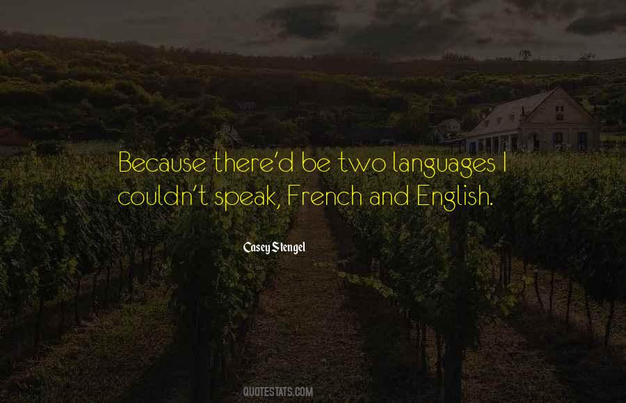 Quotes About Languages #1262691