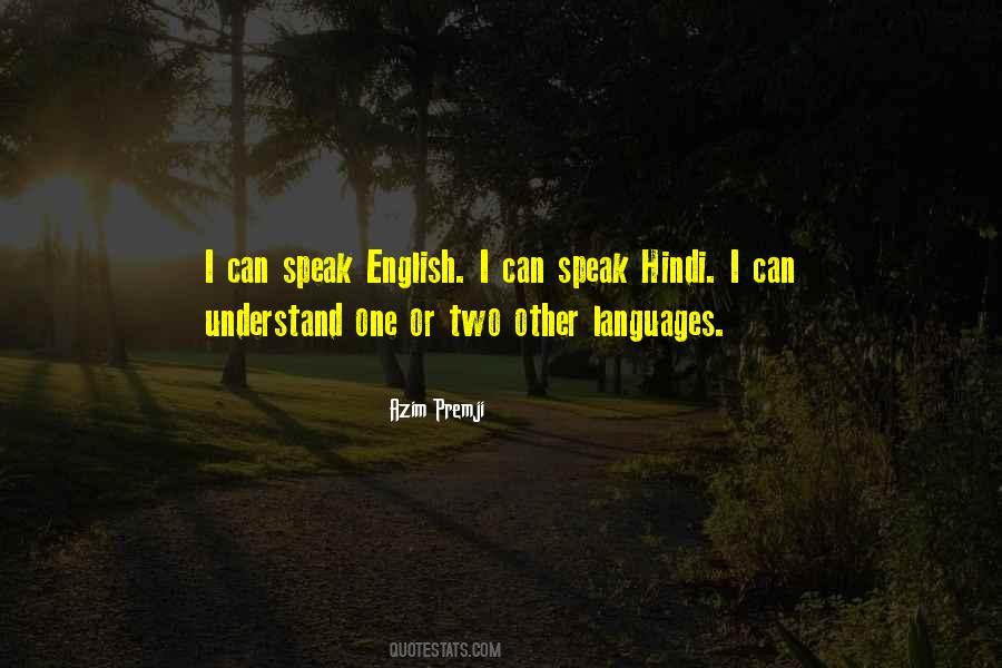 Quotes About Languages #1361279