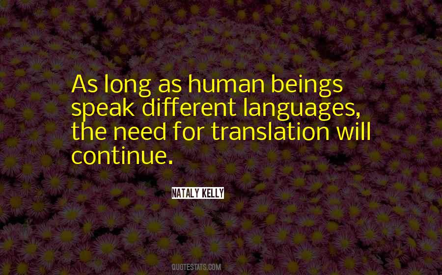 Quotes About Languages #1369657