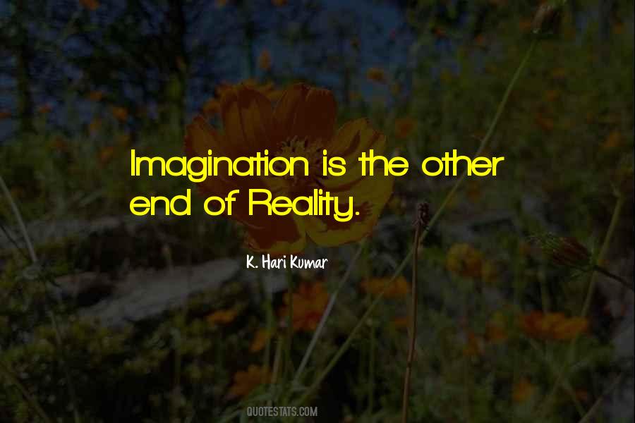 Quotes About Imagination Reality #161171