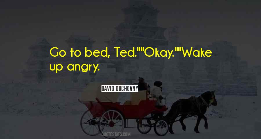 Quotes About Going To Bed Angry #1852175