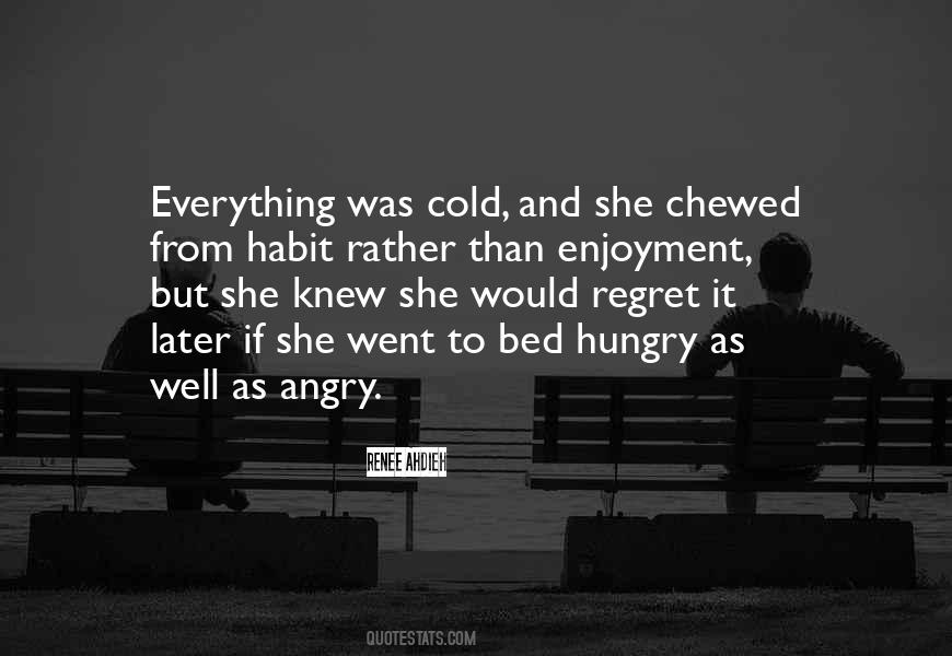 Quotes About Going To Bed Angry #267620