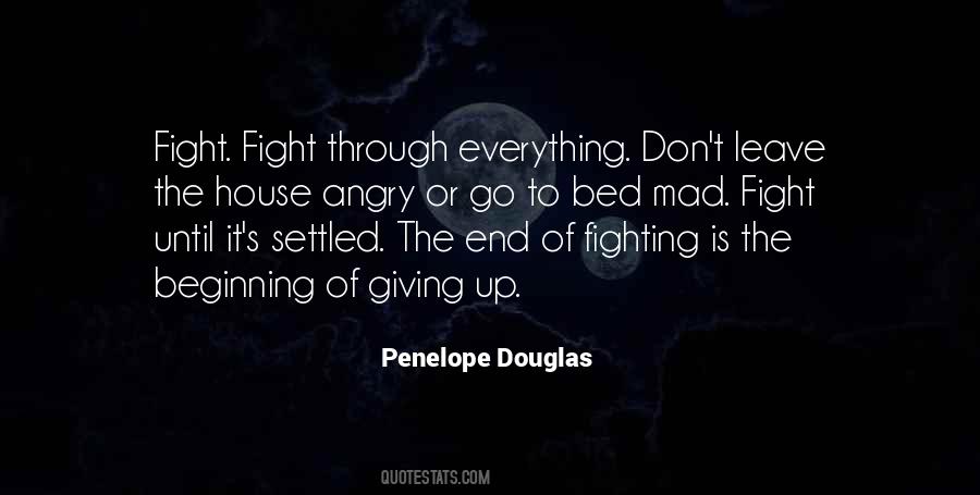 Quotes About Going To Bed Angry #299772